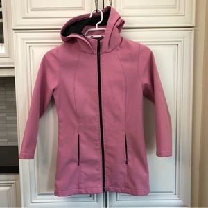 Read description - Kid Canada Fleece Lined Girl’s raincoat